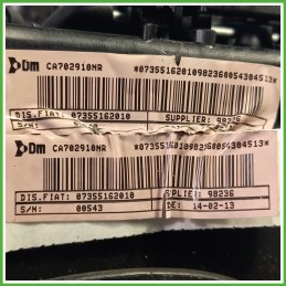 Airbag Guidatore Sinistro SX FIAT PUNTO 6U 1.2 8V 735516201 2013 2015 DM DALPHIMETAL CA702910NR