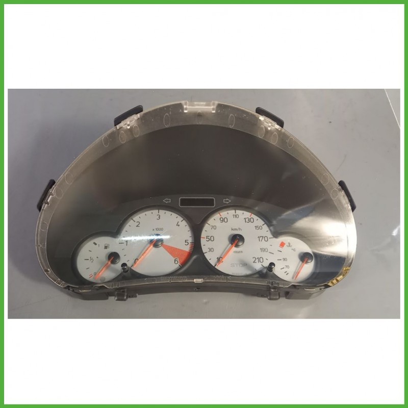 Quadro strumenti contachilometri tachimetro JAEGER 6105NN PEUGEOT 206 1.4 1606638080