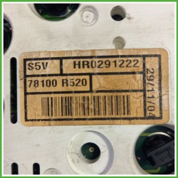Quadro strumenti contachilometri tachimetro HONDA CIVIC 7a Serie 1.7 16V 78100S5SG02