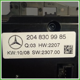 Comandi Clima AC Riscaldamento Condizionatore CONTINENTAL A2C53290181 MERCEDES-BENZ Classe C W/S204 CDI A2049000807 2007 2011