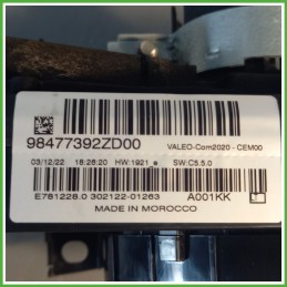 Comandi Devioguida PEUGEOT 408 98477392ZD VALEO E781228.0