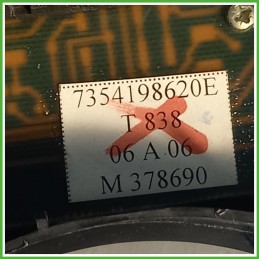 Comandi Multifunzionali FIAT DOBLO 3C 1.9 JTD 7354198620E 2005 2011