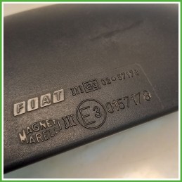 Specchio Specchietto Retrovisore Sinistro SX GOFFRATO FIAT PUNTO 1N/1P 1999 2005 MAGNETI MARELLI Originale Usato