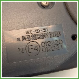 Specchio Specchietto Retrovisore Destro DX GRIGIO MAZDA Mazda 6 1a Serie 2002 2009 Originale Usato