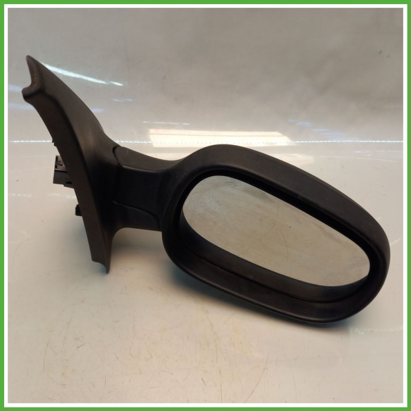 Specchio Specchietto Retrovisore Destro DX GOFFRATO RENAULT CLIO 2a Serie 2001 2010 SCHEFENACKER Originale Usato
