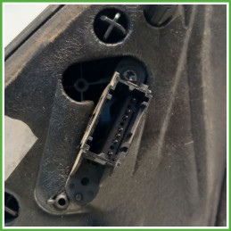 Specchio Specchietto Retrovisore Destro DX GOFFRATO RENAULT CLIO 2a Serie 2001 2010 SCHEFENACKER Originale Usato