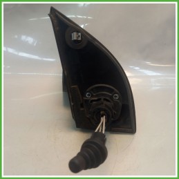 Specchio Specchietto Retrovisore Sinistro SX GOFFRATO FIAT PANDA 0X 2011 2013 FICOSA FICOMIRRORS Originale Usato