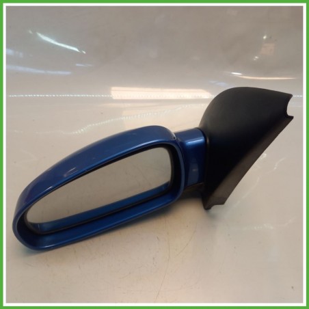 Specchio Specchietto Retrovisore Sinistro SX BLU CHEVROLET (DAEWOO) AVEO T250 2008 2012 GMDAT Originale Usato