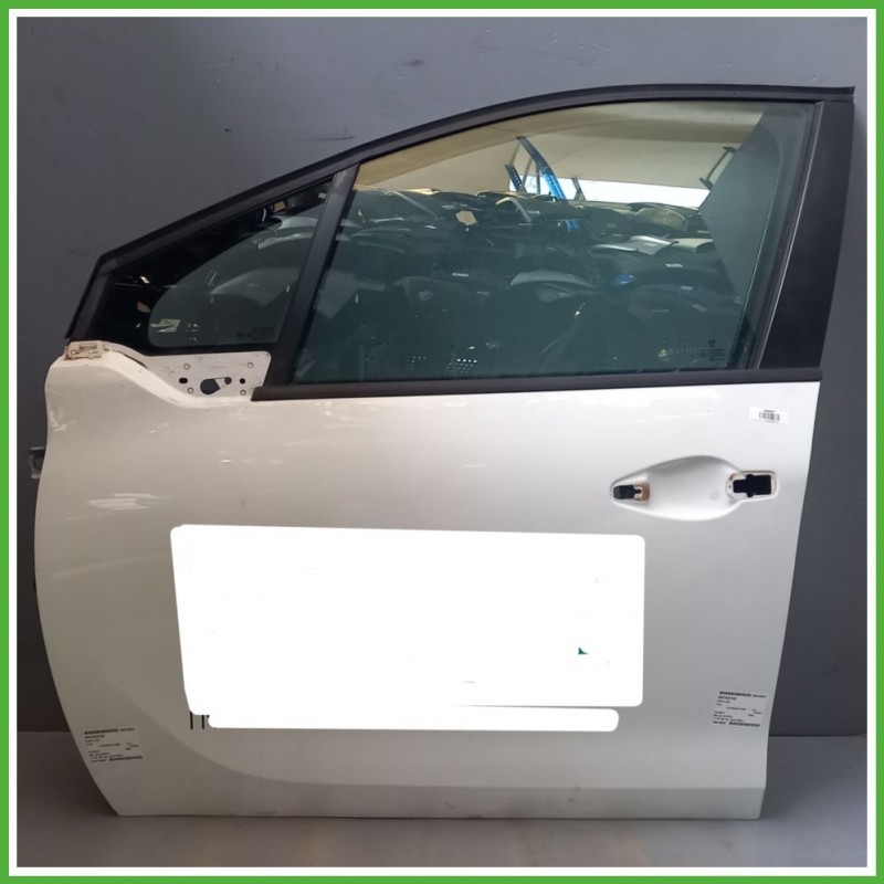 Porta Portiera Sportello Anteriore Sinistra SX BIANCO BANCHISA EWP PEUGEOT 208 Berlina 2012 2015 Originale Usato