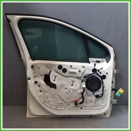 Porta Portiera Sportello Anteriore Sinistra SX BIANCO BANCHISA EWP PEUGEOT 208 Berlina 2012 2015 Originale Usato