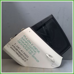 Porta Portiera Sportello Posteriore Sinistra SX BIANCO BANCHISA EWP PEUGEOT 208 Berlina 2012 2015 Originale Usato