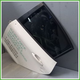 Porta Portiera Sportello Posteriore Sinistra SX BIANCO BANCHISA EWP PEUGEOT 208 Berlina 2012 2015 Originale Usato