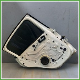 Porta Portiera Sportello Posteriore Sinistra SX BIANCO BANCHISA EWP PEUGEOT 208 Berlina 2012 2015 Originale Usato