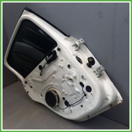 Porta Portiera Sportello Posteriore Sinistra SX BIANCO BANCHISA EWP PEUGEOT 208 Berlina 2012 2015 Originale Usato