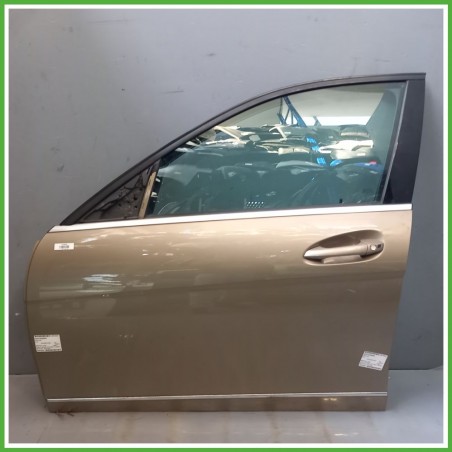 Porta Portiera Sportello Anteriore Sinistra SX GRIGIO 798 BEIGE SANIDINO MET MERCEDES-BENZ Classe C W/S204 Berlina 2007 2011