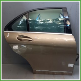 Porta Portiera Sportello Posteriore Destra DX GRIGIO 798 BEIGE SANIDINO MET MERCEDES-BENZ Classe C W/S204 Berlina 2007 2011