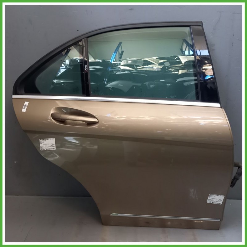 Porta Portiera Sportello Posteriore Destra DX GRIGIO 798 BEIGE SANIDINO MET MERCEDES-BENZ Classe C W/S204 Berlina 2007 2011
