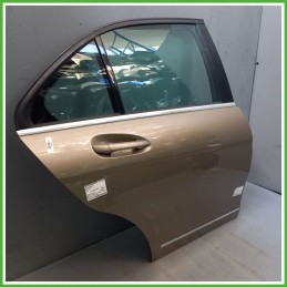 Porta Portiera Sportello Posteriore Destra DX GRIGIO 798 BEIGE SANIDINO MET MERCEDES-BENZ Classe C W/S204 Berlina 2007 2011