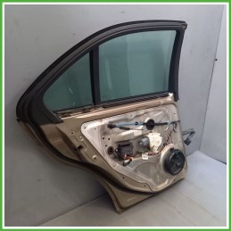 Porta Portiera Sportello Posteriore Sinistra SX GRIGIO 798 BEIGE SANIDINO MET MERCEDES-BENZ Classe C W/S204 Berlina 2007 2011