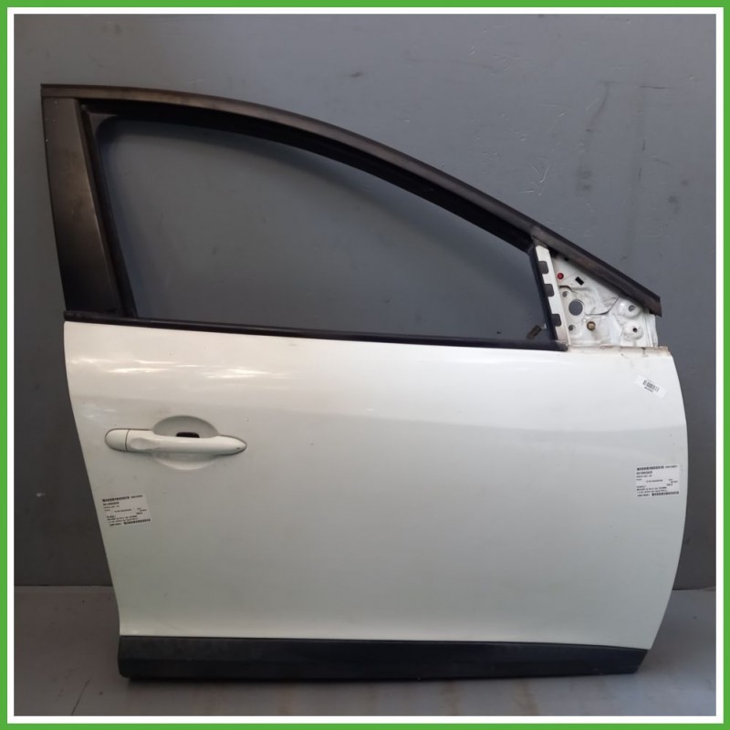 Porta Portiera Sportello Anteriore Destra DX BIANCO OV369 ICE WHITE BC RENAULT MEGANE 3a Serie Berlina 2008 2012 Usato