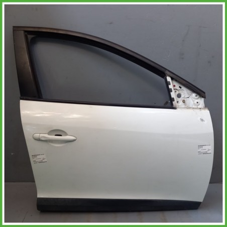 Porta Portiera Sportello Anteriore Destra DX BIANCO OV369 ICE WHITE BC RENAULT MEGANE 3a Serie Berlina 2008 2012 Usato