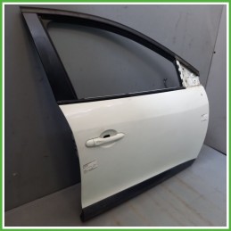 Porta Portiera Sportello Anteriore Destra DX BIANCO OV369 ICE WHITE BC RENAULT MEGANE 3a Serie Berlina 2008 2012 Usato
