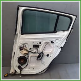 Porta Portiera Sportello Posteriore Destra DX BIANCO OV369 ICE WHITE BC RENAULT MEGANE 3a Serie Berlina 2008 2012 Usato