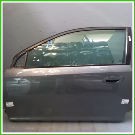 Porta Portiera Sportello Anteriore Sinistra SX GRIGIO SCURO HONDA CIVIC 7a Serie Berlina 2001 2005 Originale Usato