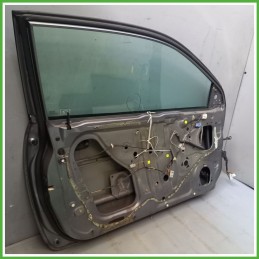 Porta Portiera Sportello Anteriore Sinistra SX GRIGIO SCURO HONDA CIVIC 7a Serie Berlina 2001 2005 Originale Usato