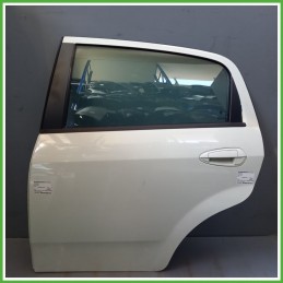 Porta Portiera Sportello Posteriore Sinistra SX BIANCO FIAT GRANDE PUNTO 2Y Berlina 2005 2008 Originale Usato