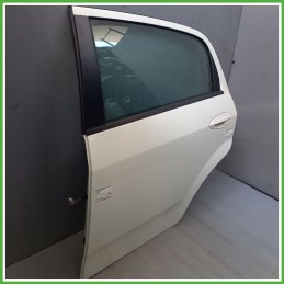 Porta Portiera Sportello Posteriore Sinistra SX BIANCO FIAT GRANDE PUNTO 2Y Berlina 2005 2008 Originale Usato