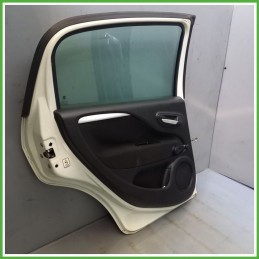 Porta Portiera Sportello Posteriore Sinistra SX BIANCO FIAT GRANDE PUNTO 2Y Berlina 2005 2008 Originale Usato
