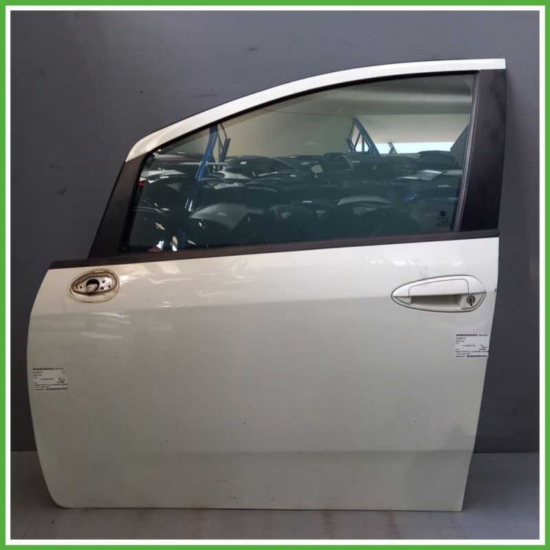 Porta Portiera Sportello Anteriore Sinistra SX BIANCO FIAT GRANDE PUNTO 2Y Berlina 2005 2008 Originale Usato