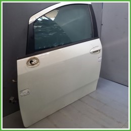 Porta Portiera Sportello Anteriore Sinistra SX BIANCO FIAT GRANDE PUNTO 2Y Berlina 2005 2008 Originale Usato