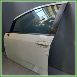 Porta Portiera Sportello Anteriore Sinistra SX BIANCO FIAT GRANDE PUNTO 2Y Berlina 2005 2008 Originale Usato