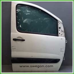 Porta Portiera Sportello Anteriore Destra DX BIANCO FIAT SCUDO 3H 0 2007 2011 Originale Usato