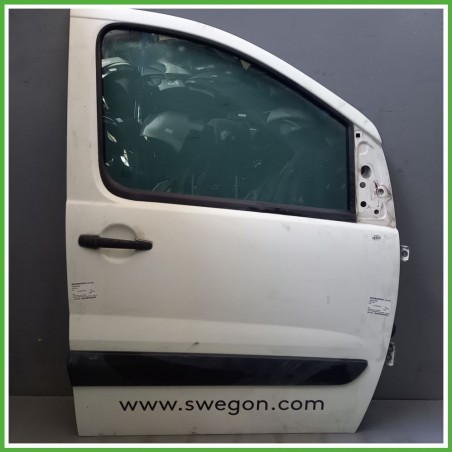 Porta Portiera Sportello Anteriore Destra DX BIANCO FIAT SCUDO 3H 0 2007 2011 Originale Usato