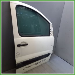 Porta Portiera Sportello Anteriore Destra DX BIANCO FIAT SCUDO 3H 0 2007 2011 Originale Usato