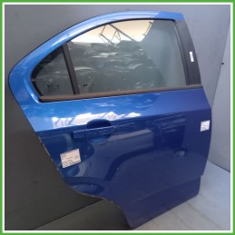 Porta Portiera Sportello Posteriore Destra DX BLU CHEVROLET (DAEWOO) AVEO T300 Berlina 2011 Originale Usato