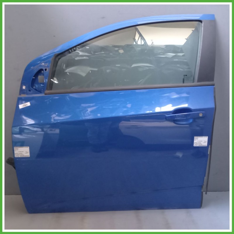 Porta Portiera Sportello Anteriore Sinistra SX BLU CHEVROLET (DAEWOO) AVEO T300 Berlina 2011 Originale Usato