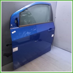 Porta Portiera Sportello Anteriore Sinistra SX BLU CHEVROLET (DAEWOO) AVEO T300 Berlina 2011 Originale Usato