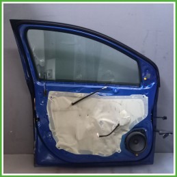 Porta Portiera Sportello Anteriore Sinistra SX BLU CHEVROLET (DAEWOO) AVEO T300 Berlina 2011 Originale Usato