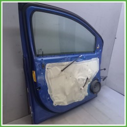 Porta Portiera Sportello Anteriore Sinistra SX BLU CHEVROLET (DAEWOO) AVEO T300 Berlina 2011 Originale Usato