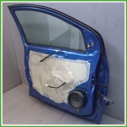Porta Portiera Sportello Anteriore Sinistra SX BLU CHEVROLET (DAEWOO) AVEO T300 Berlina 2011 Originale Usato
