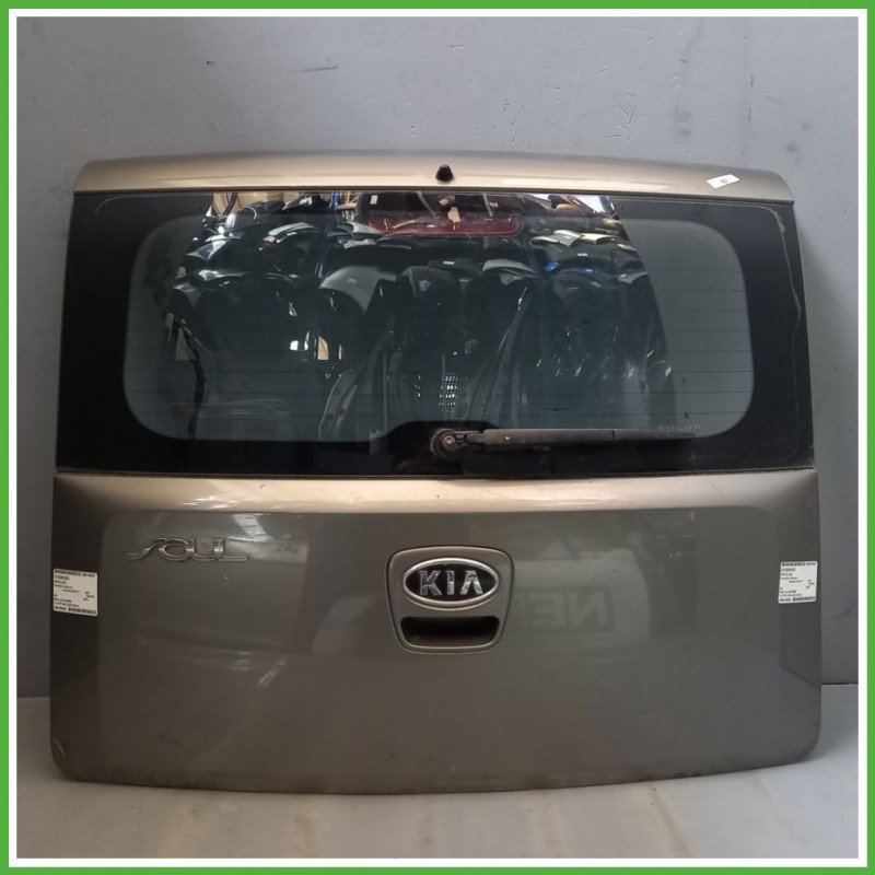 Portellone Bagagliaio Cofano Baule Posteriore KIA SOUL 2009 2011 GRIGIO SCURO Monovolume Originale Usato