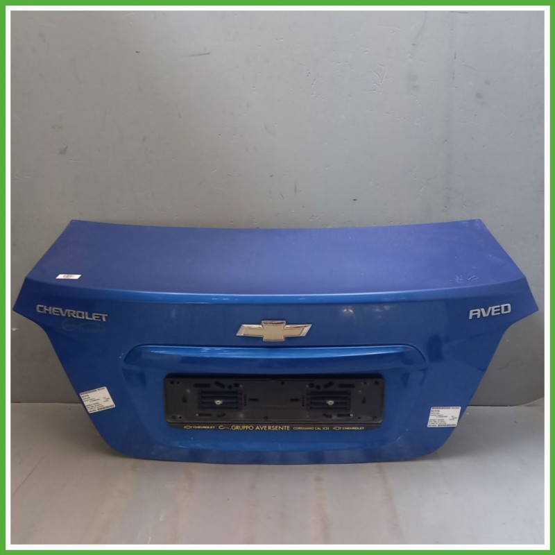 Portellone Bagagliaio Cofano Baule Posteriore CHEVROLET (DAEWOO) AVEO T300 2011 BLU Berlina Originale Usato