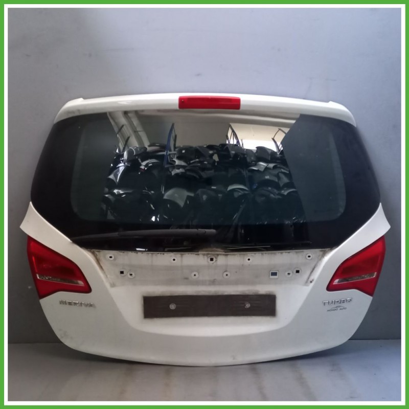 Portellone Bagagliaio Cofano Baule Posteriore OPEL MERIVA S10 2010 2016 BIANCO - 10U 474 Monovolume Originale Usato