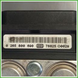 Centralina ABS Modulo Pompa BOSCH 0265800690 71746428 FIAT GRANDE PUNTO 2Y Originale Usato