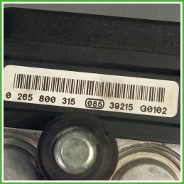 Centralina ABS Modulo Pompa BOSCH 0265800315 71719584 FIAT PUNTO 1N/1P Originale Usato