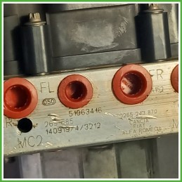 Centralina ABS Modulo Pompa BOSCH 0265956367 71771143 FIAT PUNTO 6U Originale Usato